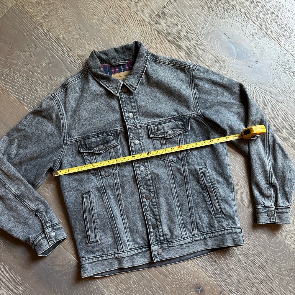 American Vintage Grey Denim Jacket Size M
